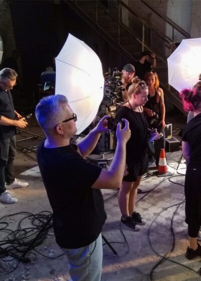 Jak zostać gwiazdą SONMEDIOS Plan Filmowy Ostra - Stara Papiernia w Konstancinie 03