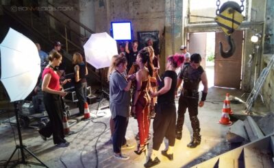 Jak zostać gwiazdą SONMEDIOS Plan Filmowy Ostra - Stara Papiernia w Konstancinie 05